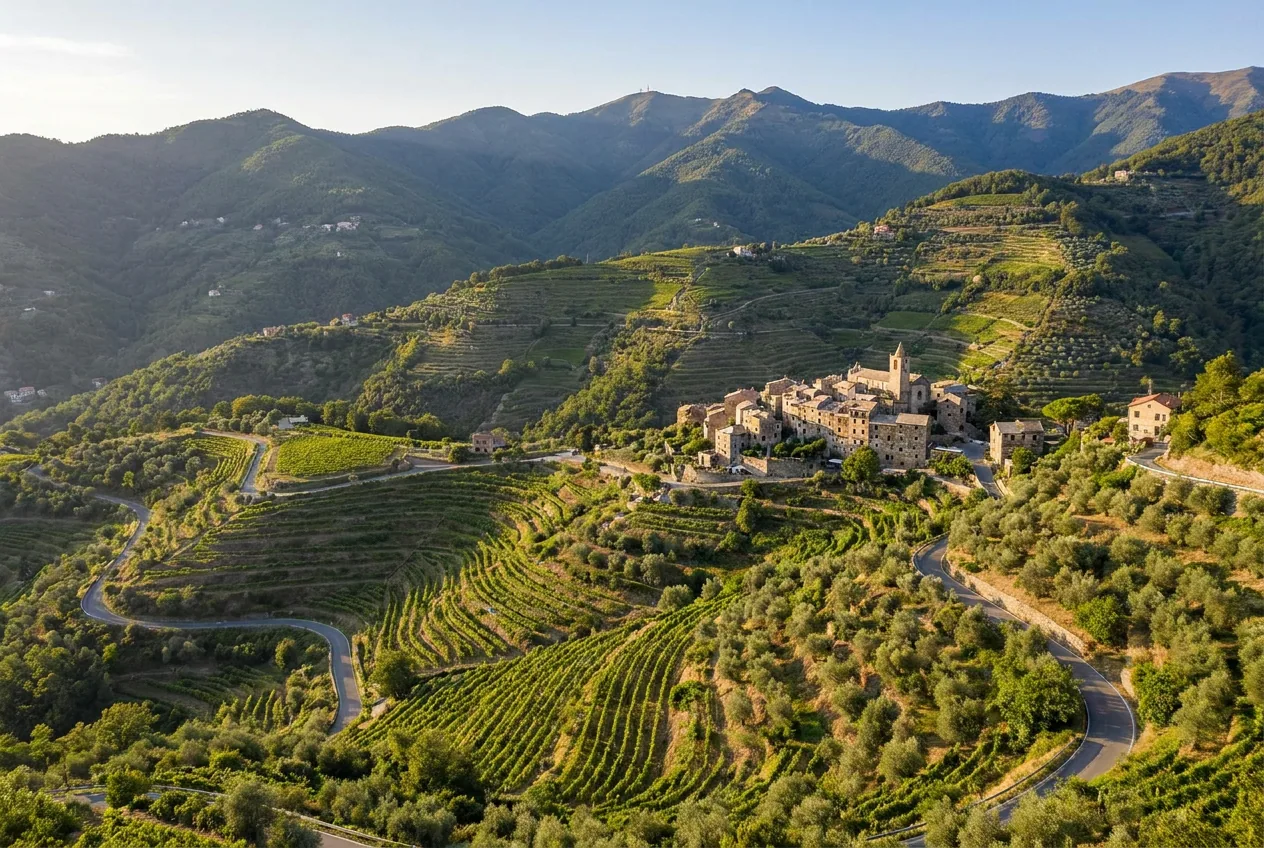 Boschi e alpeggi dell'Appennino ligure nell'entroterra genovese