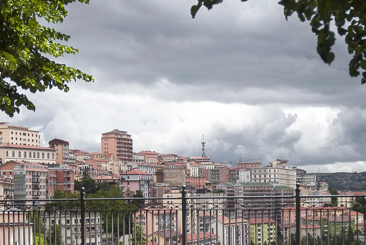 Potenza: veduta della città