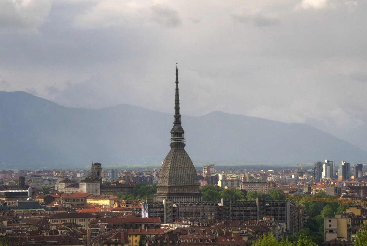 Torino: veduta della città