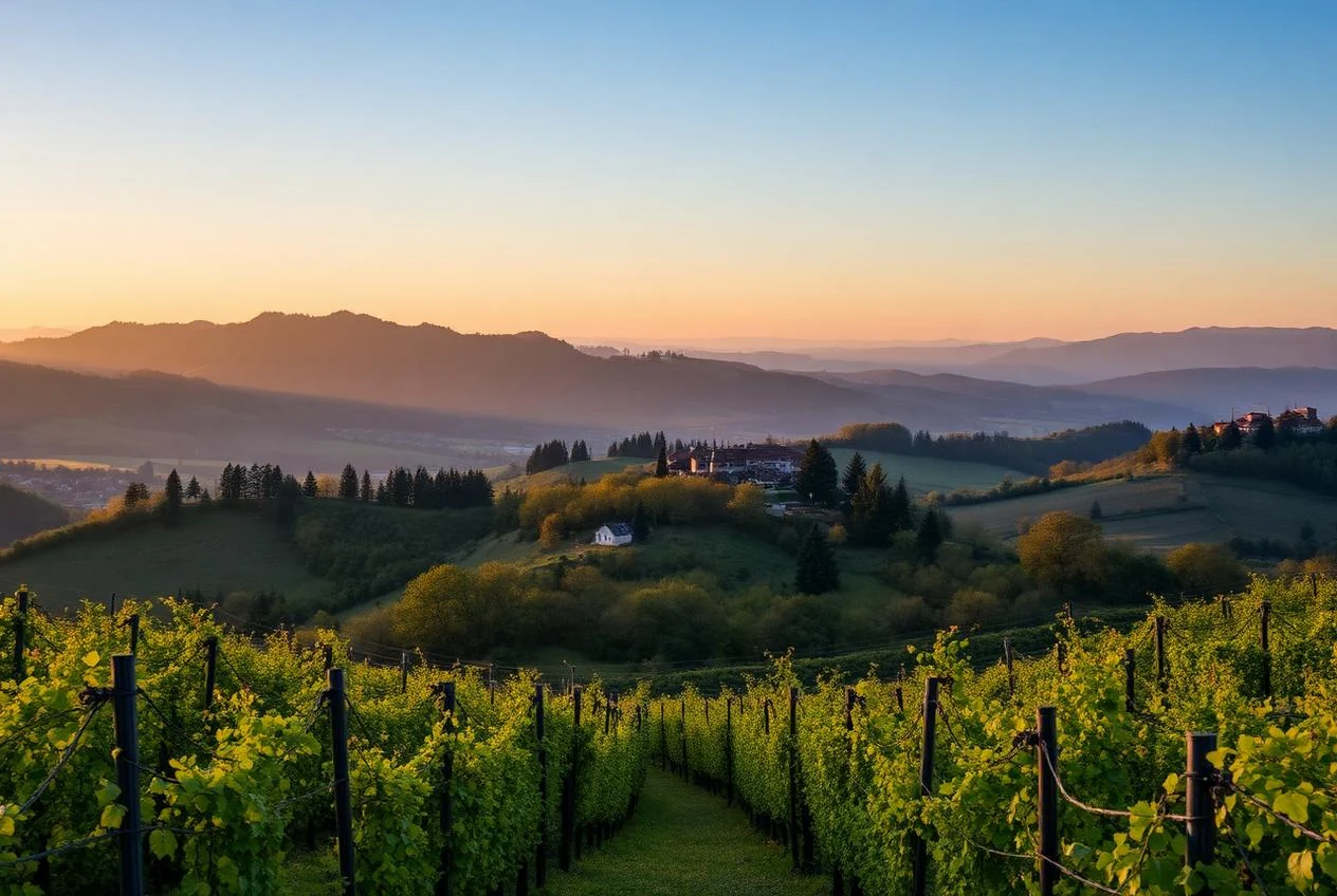 Collio, San Daniele e Valli del Natisone: vini bianchi, prosciutto e gubana — itinerario gastronomico