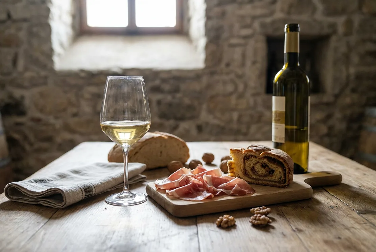 I filari del Collio goriziano sulle colline al confine orientale