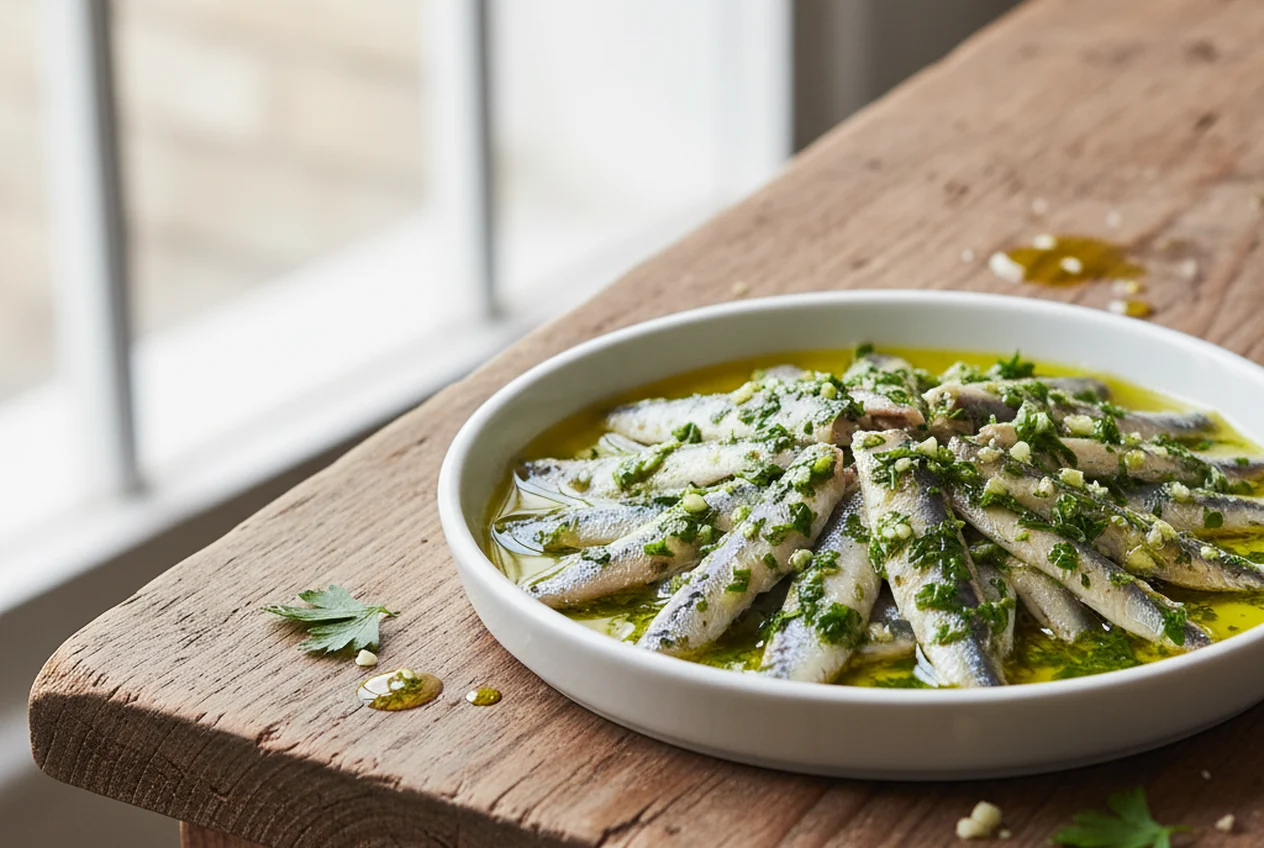 Acciughe al verde — Antipasti