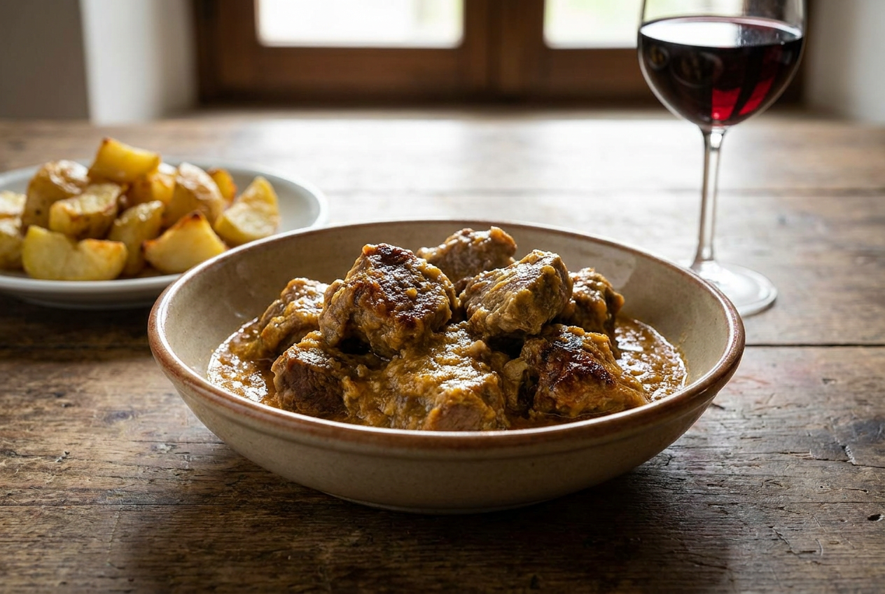 Agnello cace e ove — Secondi piatti