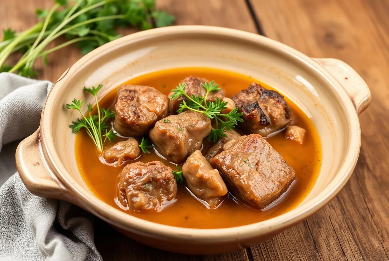Agnello con finocchietti selvatici — Secondi piatti