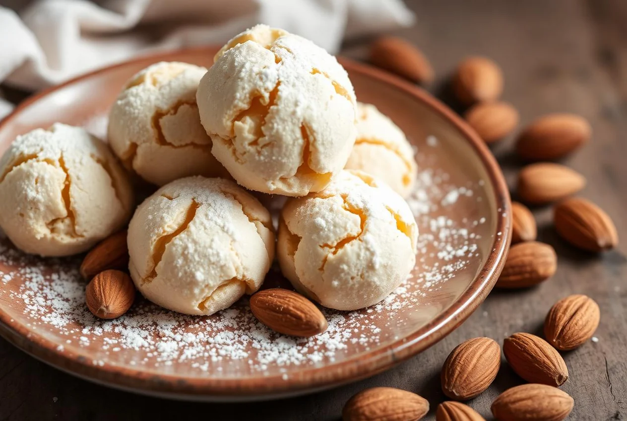 Amaretti sardi — Dolci