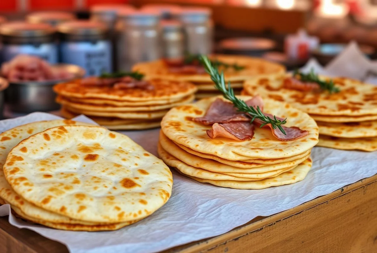 Brustengo, focaccia fritta tipica di Perugia