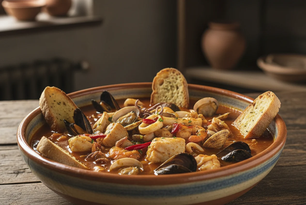 Cacciucco alla livornese — Primi piatti