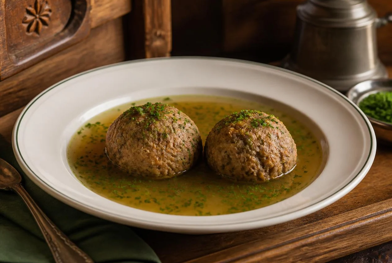 Canederli di fegato (Leberknödel) — Primi piatti