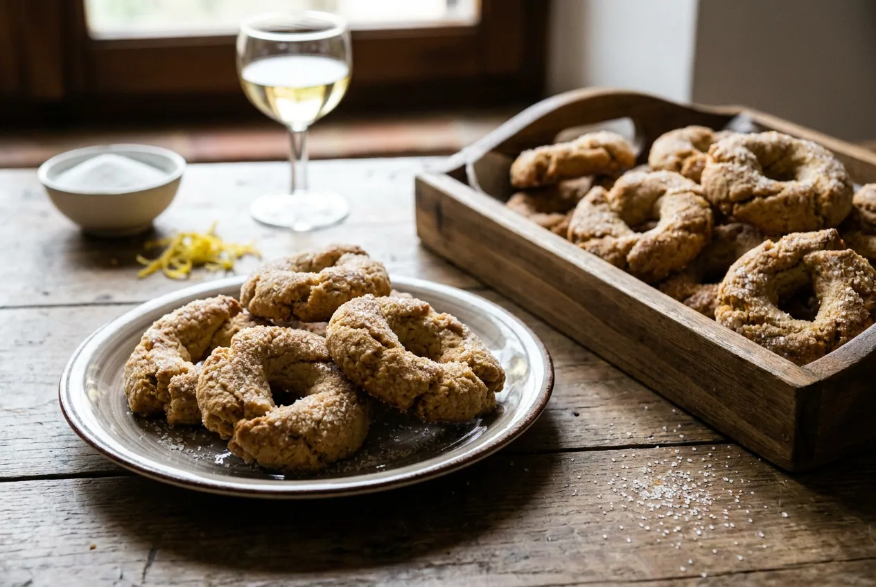 Ciambelline al vino marchigiane — Dolci