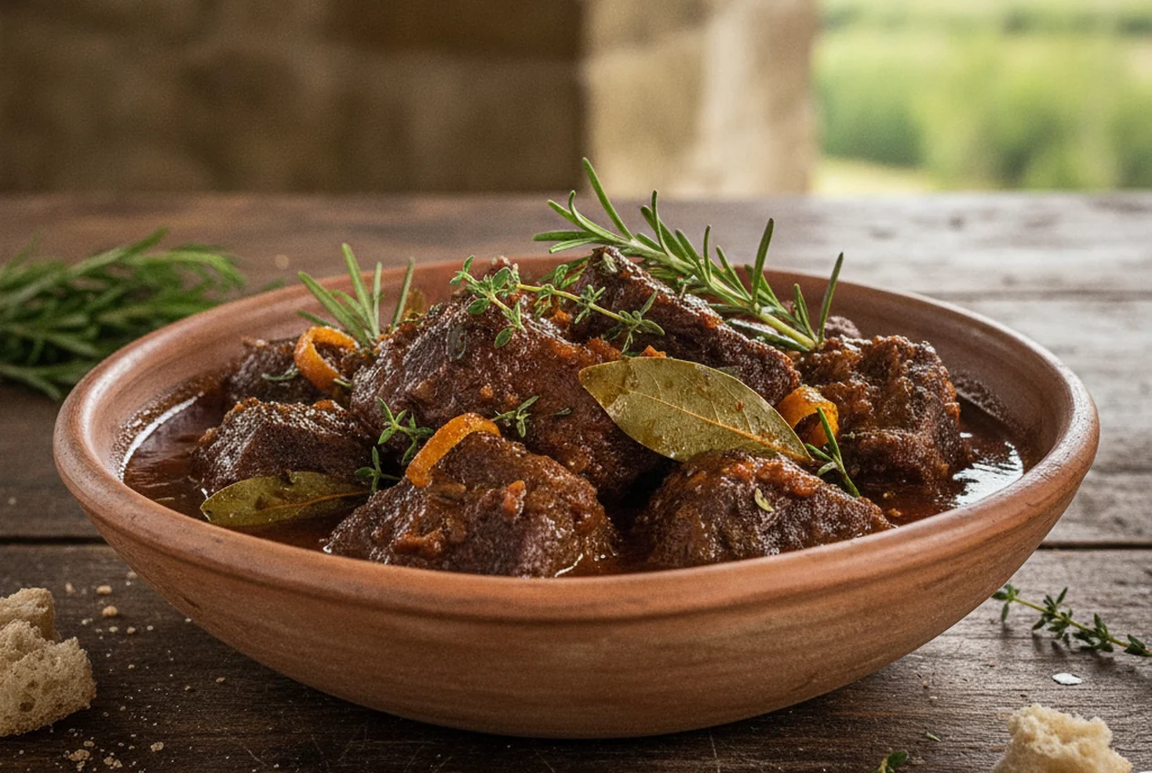 Cinghiale in umido alla toscana — Secondi piatti