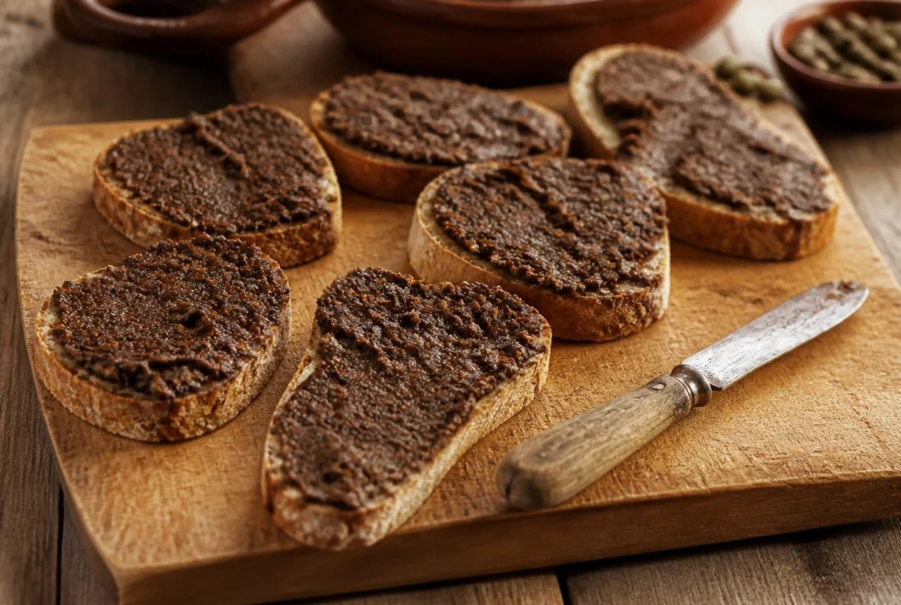 Crostini al fegatello umbri