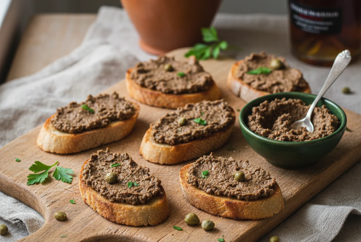 Crostini neri toscani — Antipasti