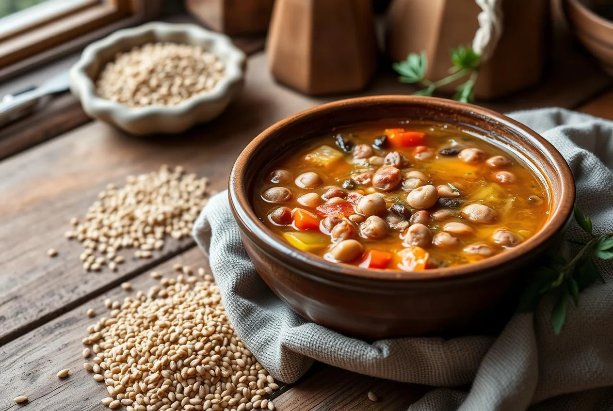 Zuppa di farro di Monteleone di Spoleto