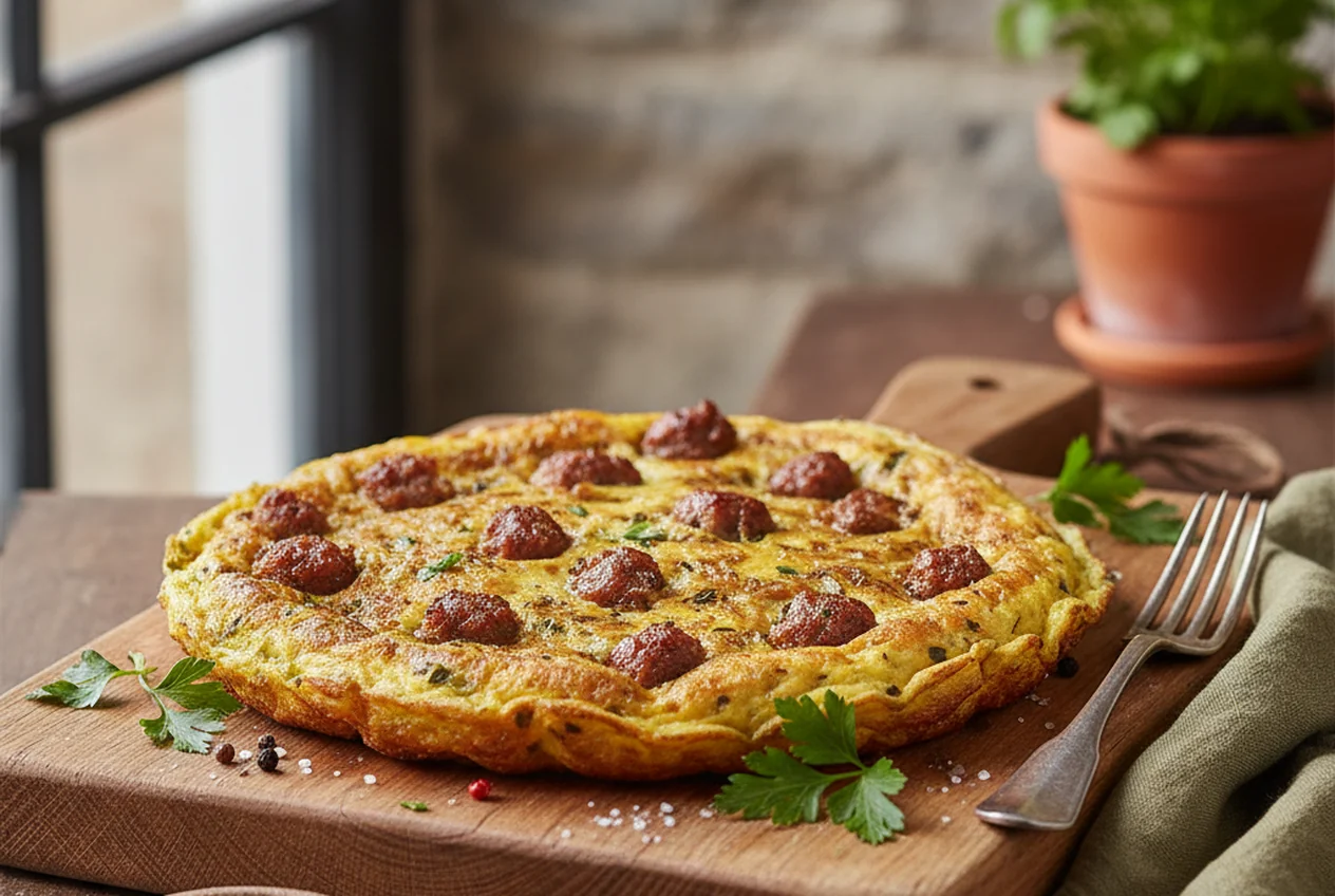 Frittata rognosa — Contorni