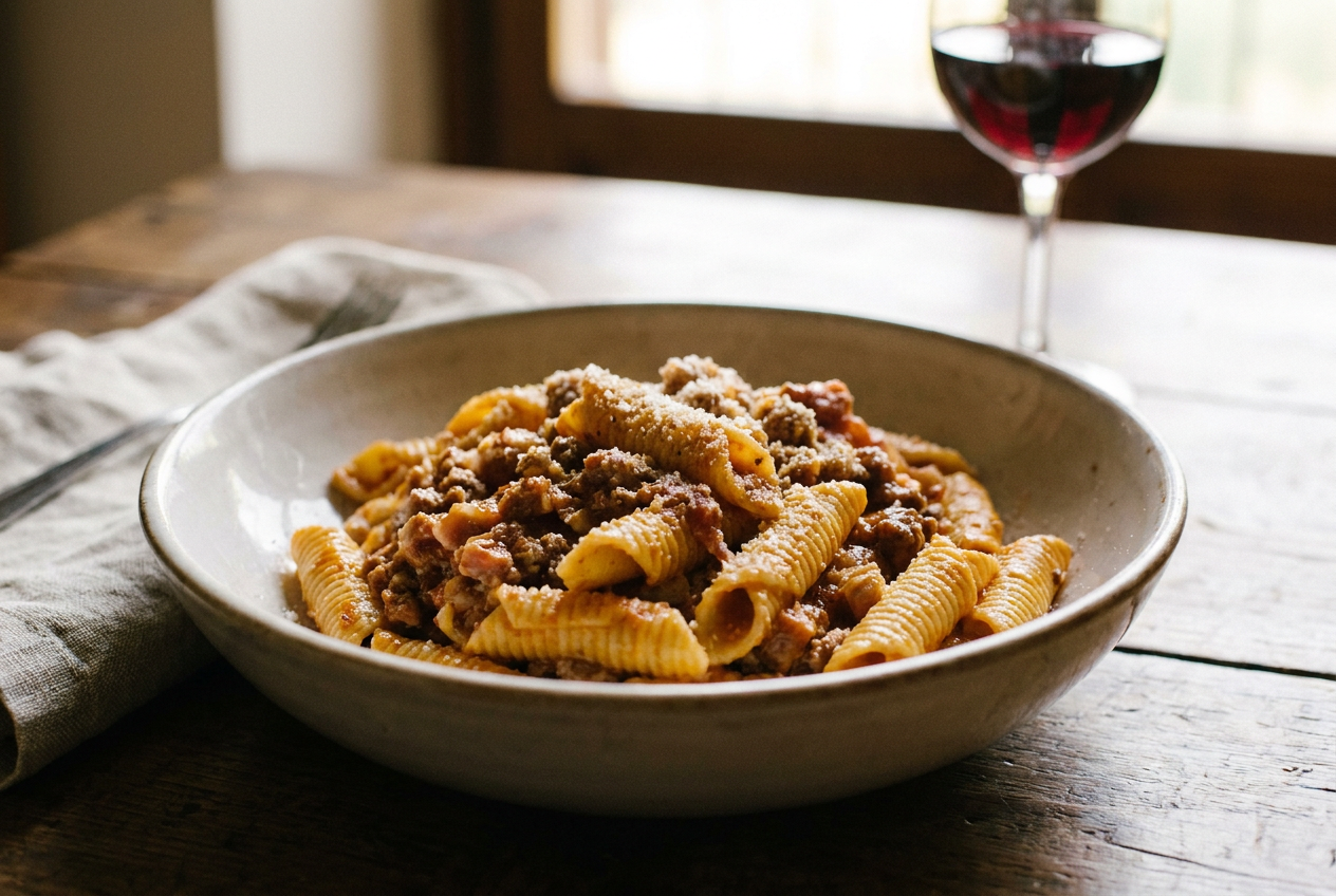 Garganelli al pettine — Primi piatti