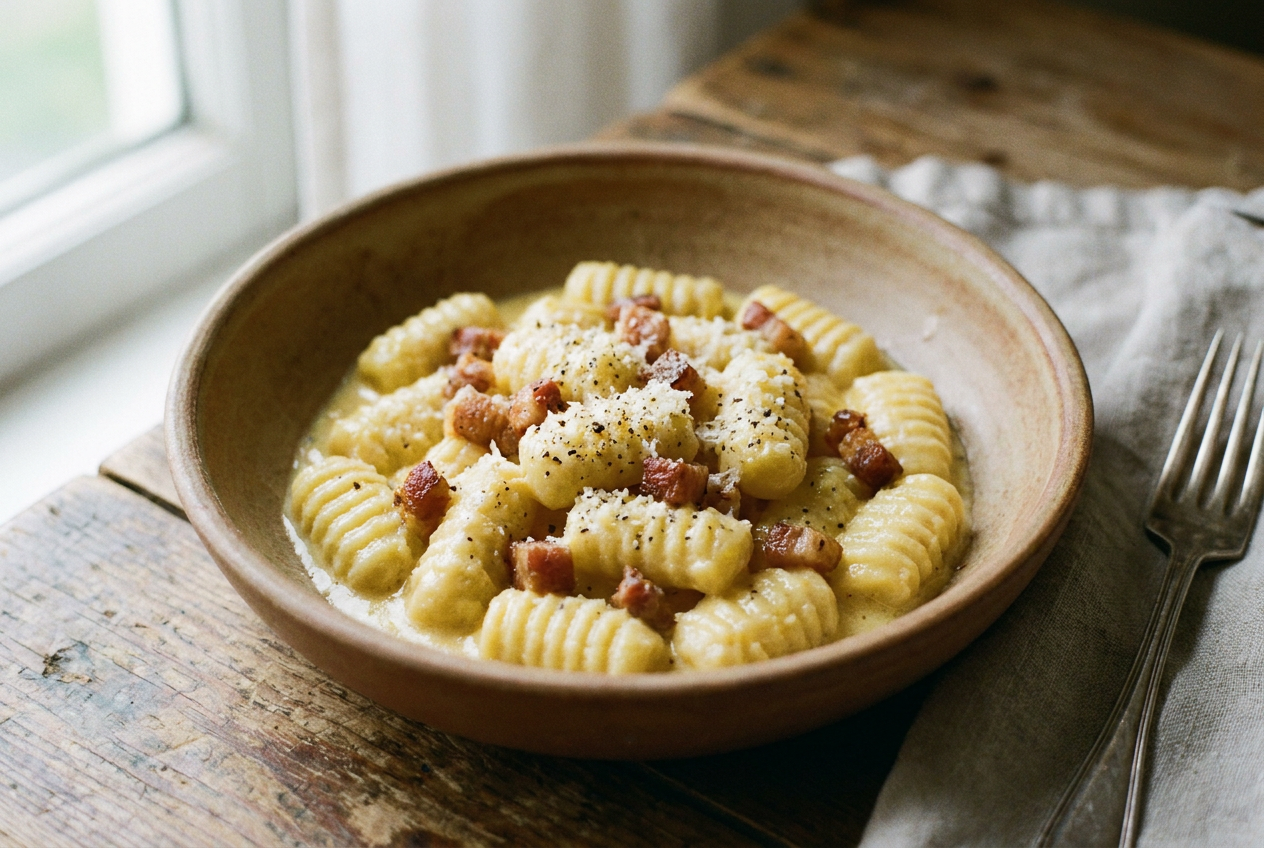 Gnocchi carrati — Primi piatti