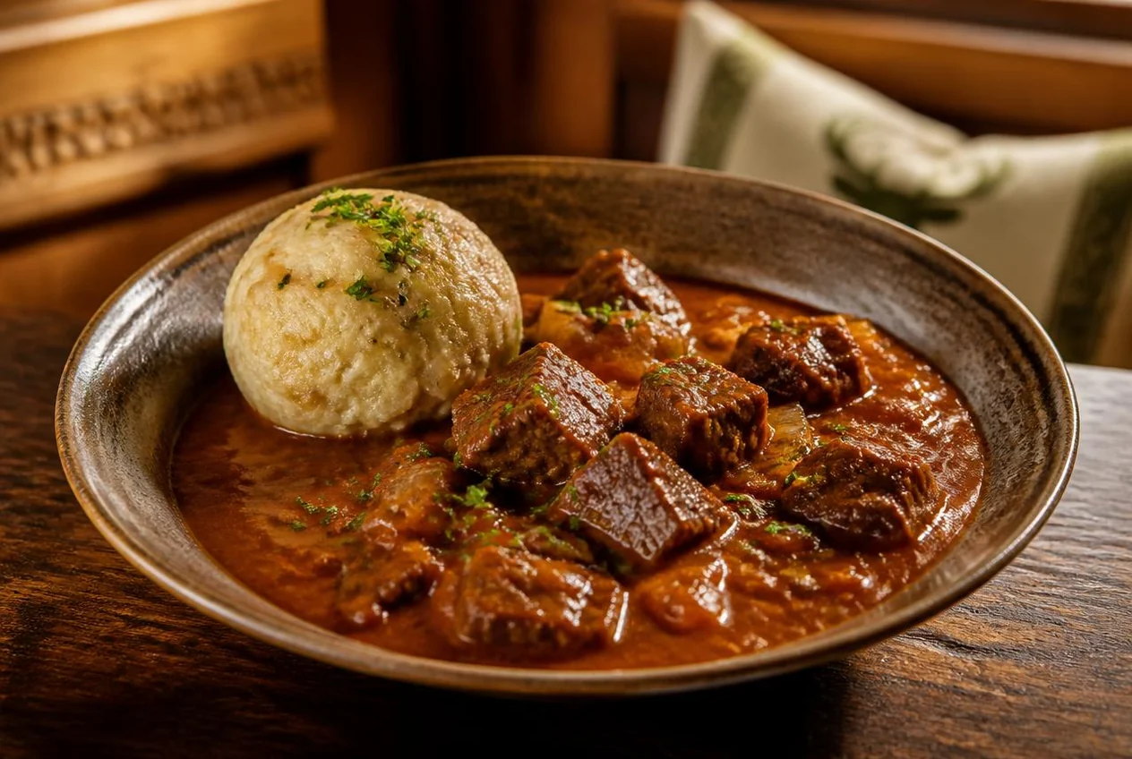 Gulasch tirolese — Secondi piatti