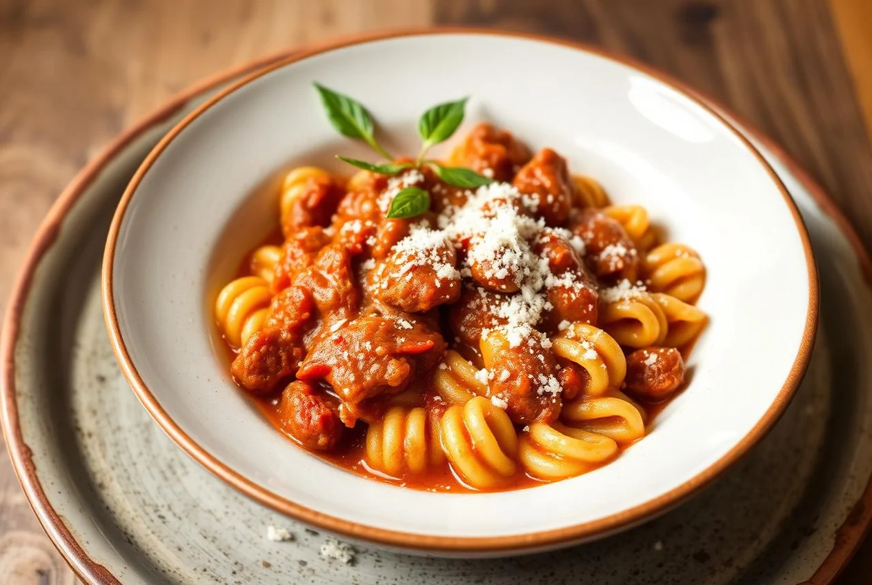 Malloreddus alla campidanese — Primi piatti