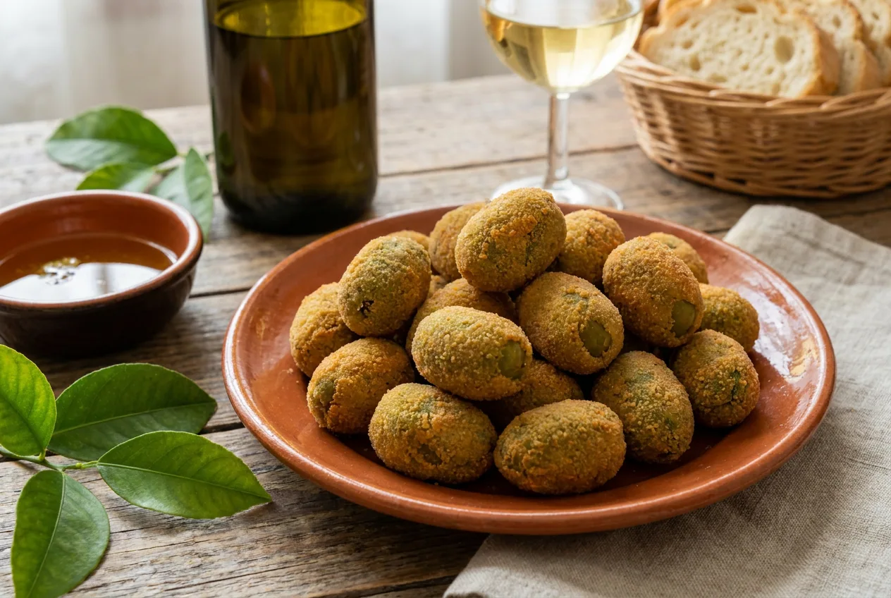 Oliva Ascolana del Piceno DOP fritta