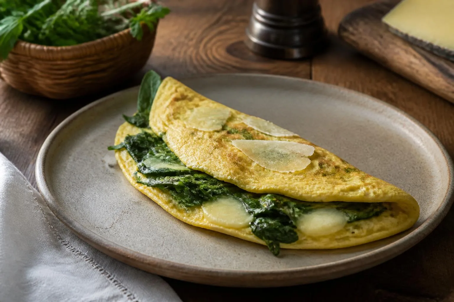 Omelette alle ortiche valdostana