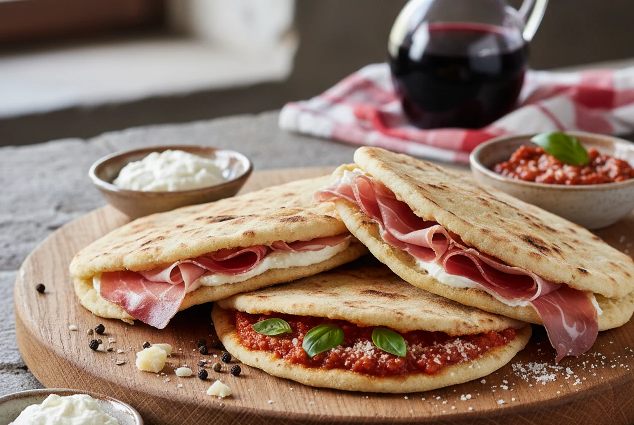 Panigacci della Lunigiana — Antipasti