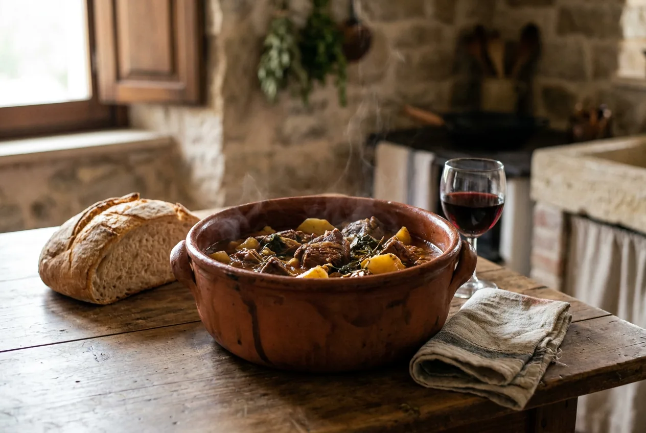 Pignata di pecora — Secondi piatti