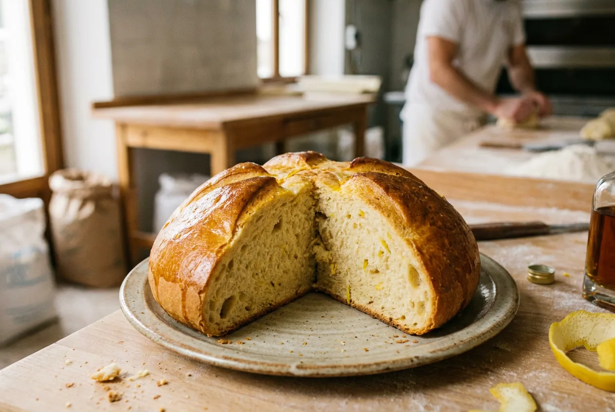 Pinza triestina — Dolci