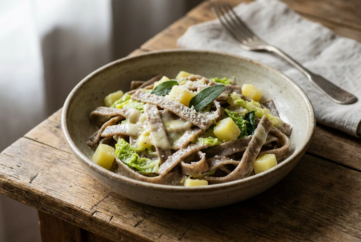 Pizzoccheri della Valtellina — Primi piatti