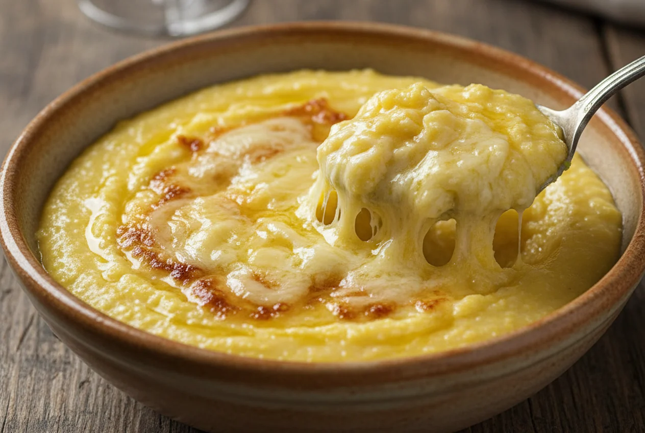 Polenta concia piemontese — Primi piatti
