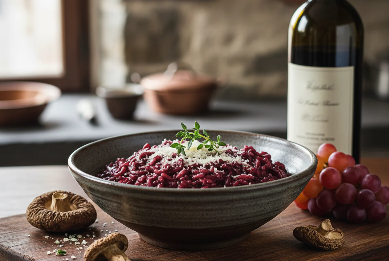 Risotto al Barolo — Primi piatti