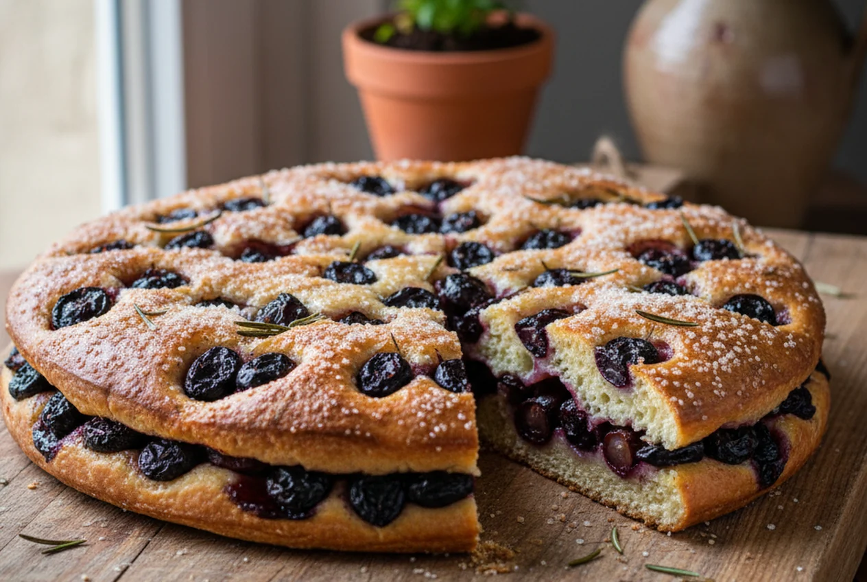Schiacciata con l'uva