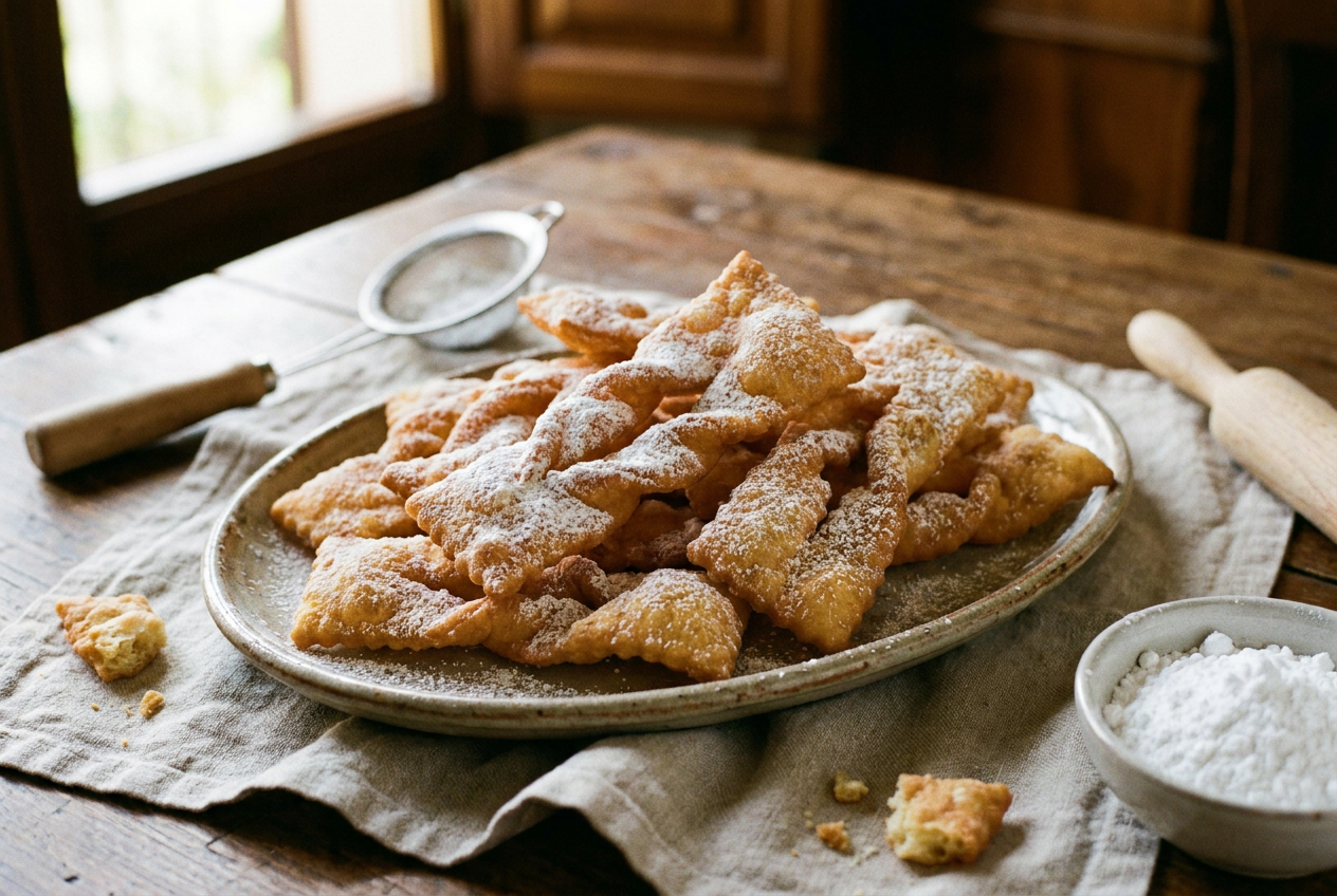Sfrappole bolognesi — Dolci