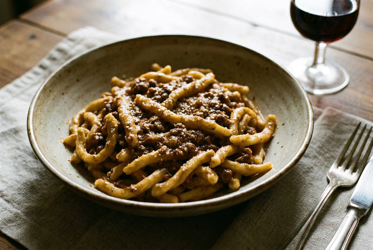 Strozzapreti romagnoli — Primi piatti