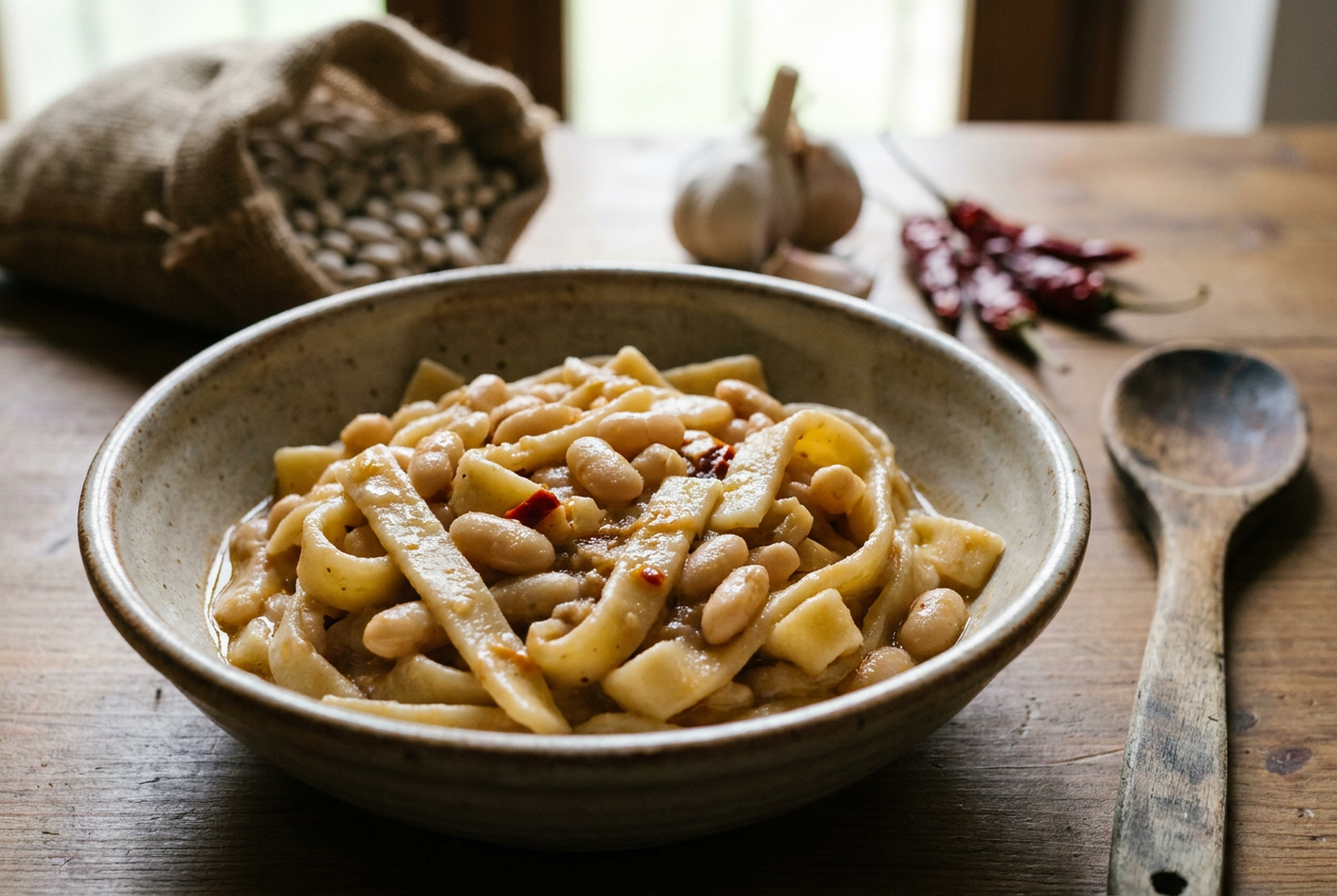 Taccozze e fagioli