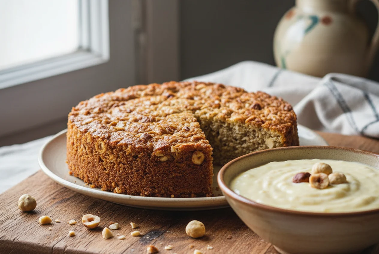 Torta di nocciole