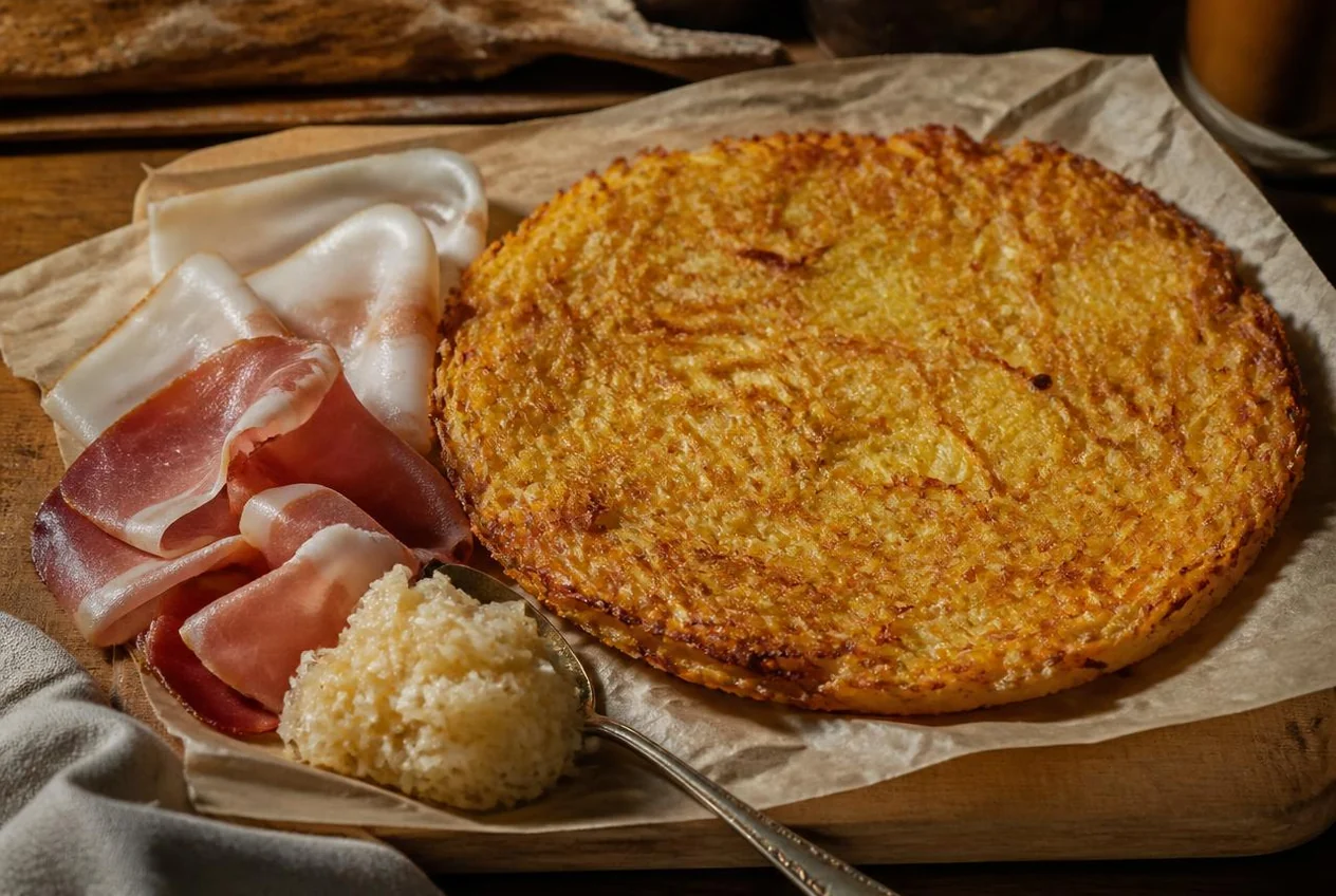 Tortel di patate trentino