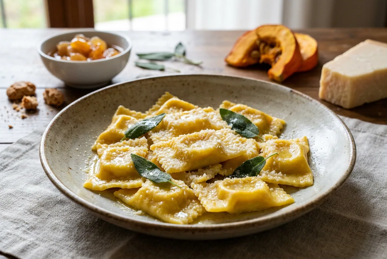 Tortelli di zucca mantovani
