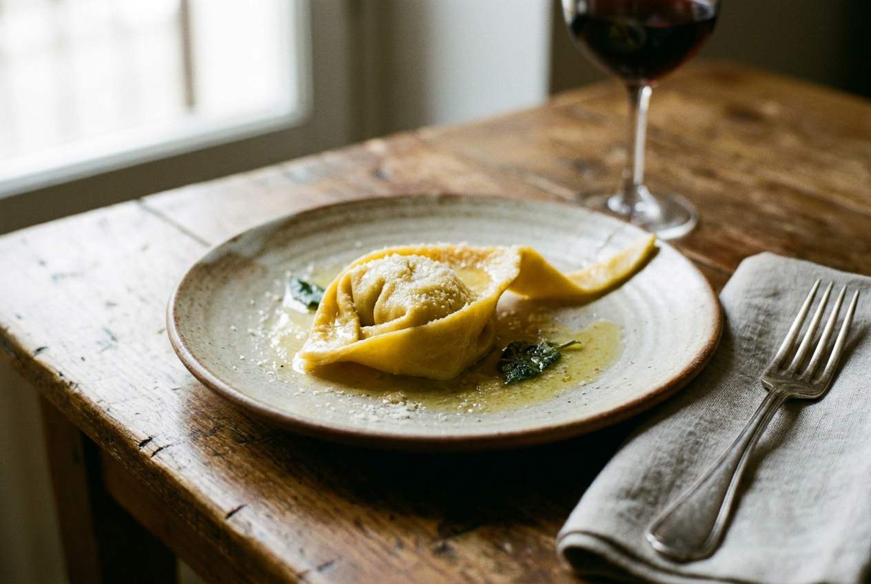 Tortelli piacentini con la coda — Primi piatti