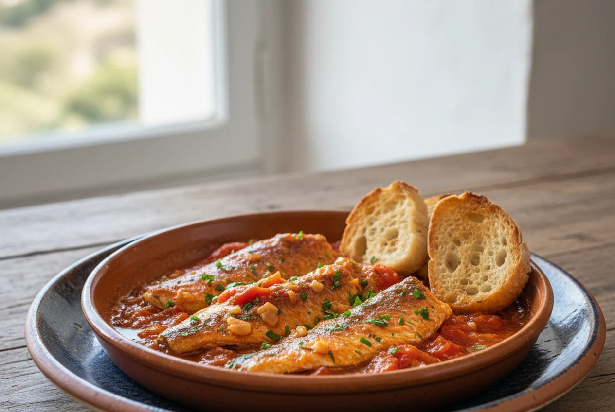 Triglie alla livornese — Secondi piatti