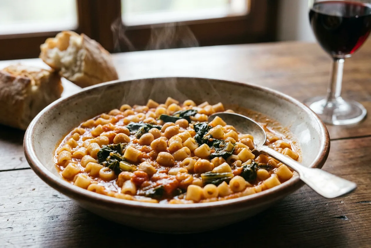 Zimino di ceci e bietole — Primi piatti