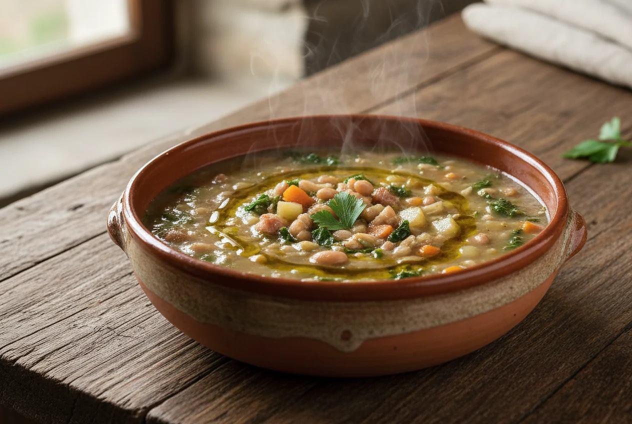 Zuppa di farro della Garfagnana — Primi piatti