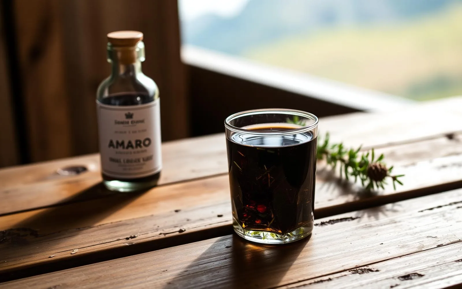 Amaro alle erbe del Grappa