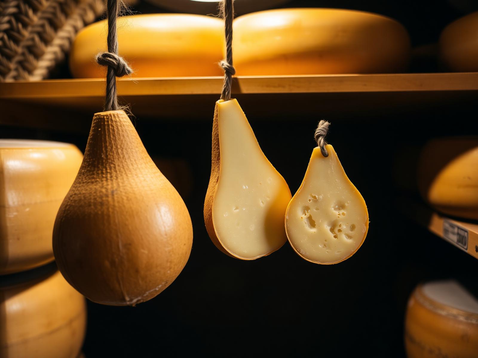 Caciocavallo Silano DOP a pasta filata stagionato