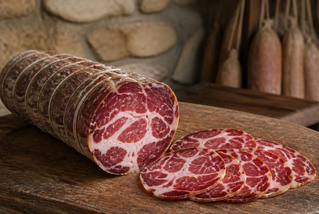 Capocollo di Norcia, salume stagionato della Valnerina