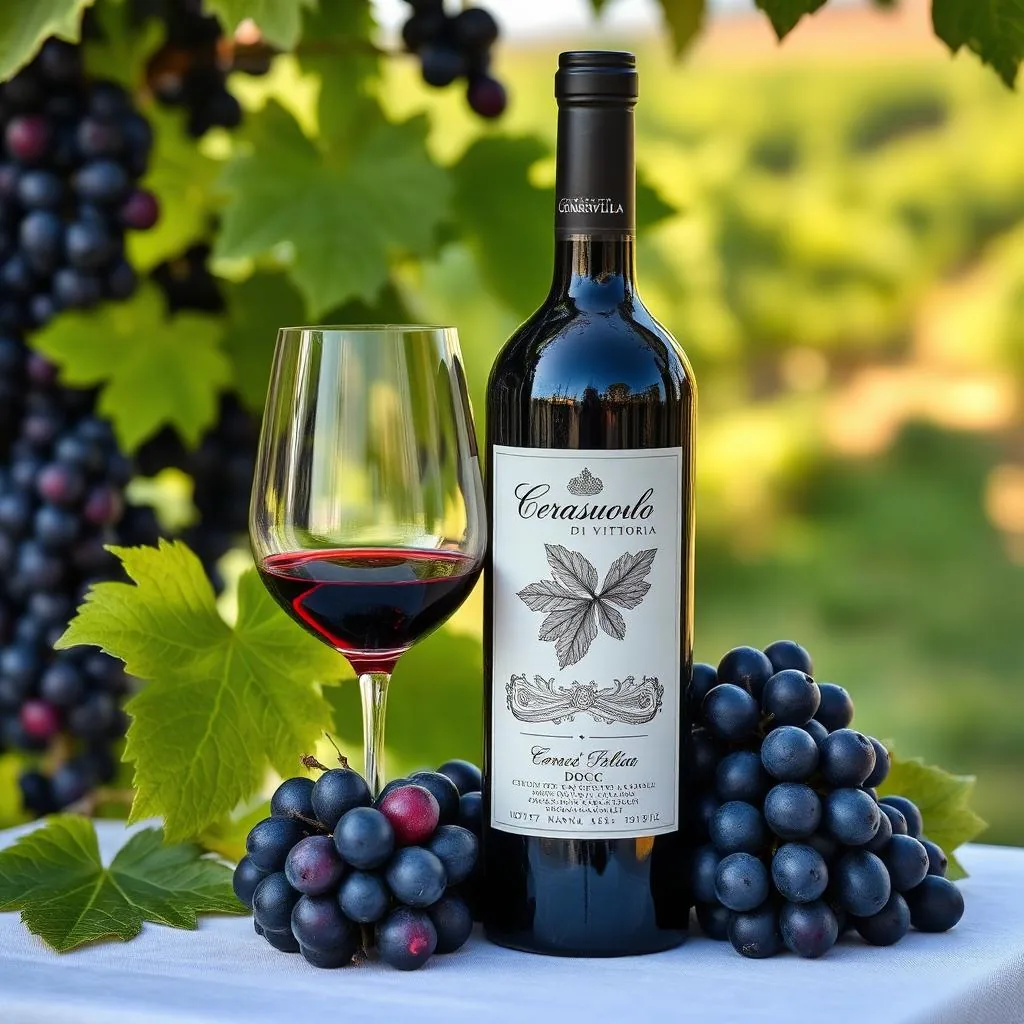 Cerasuolo di Vittoria DOCG, unica DOCG siciliana da Nero d'Avola e Frappato