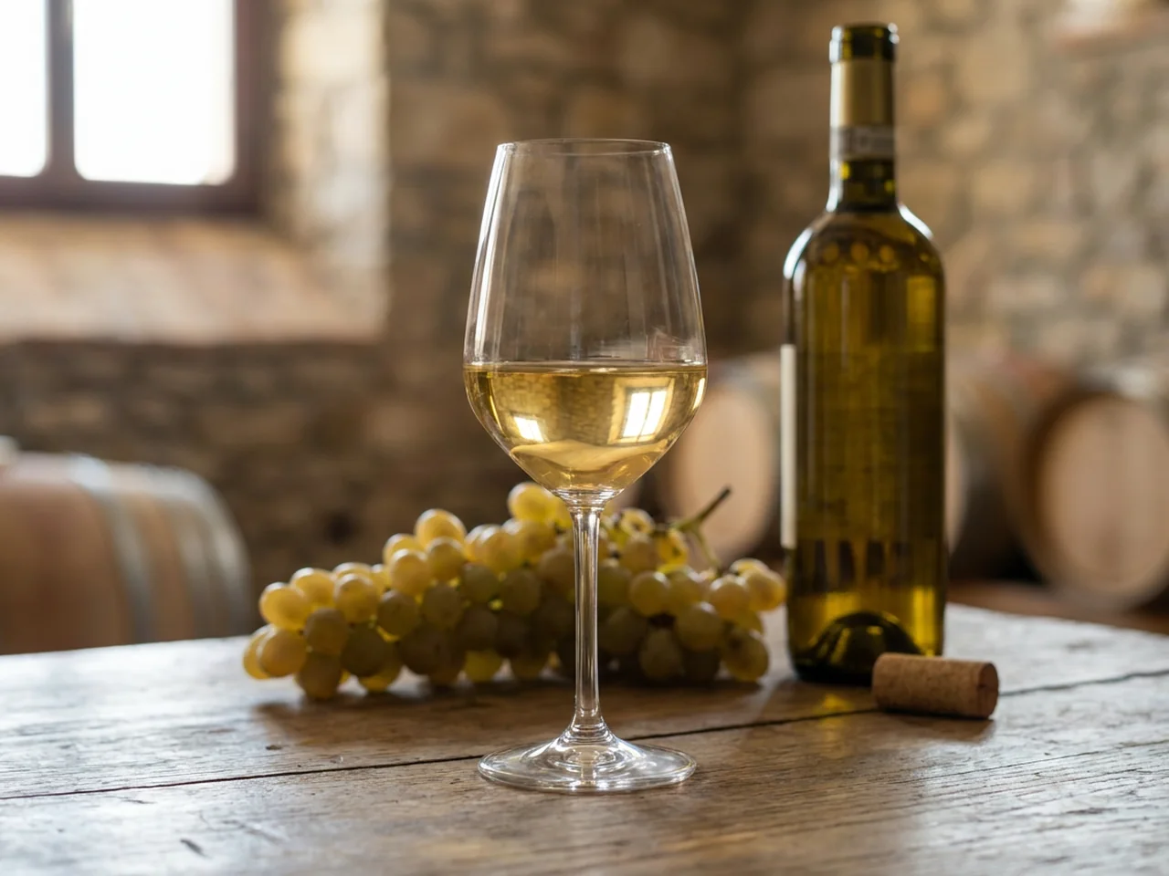 Bottiglia di Greco di Tufo DOCG irpino