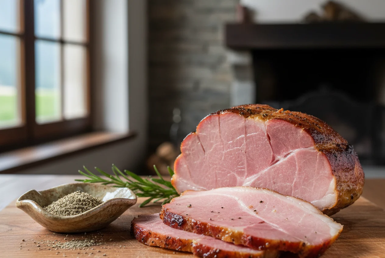 Jambon à la braise de Saint-Oyen