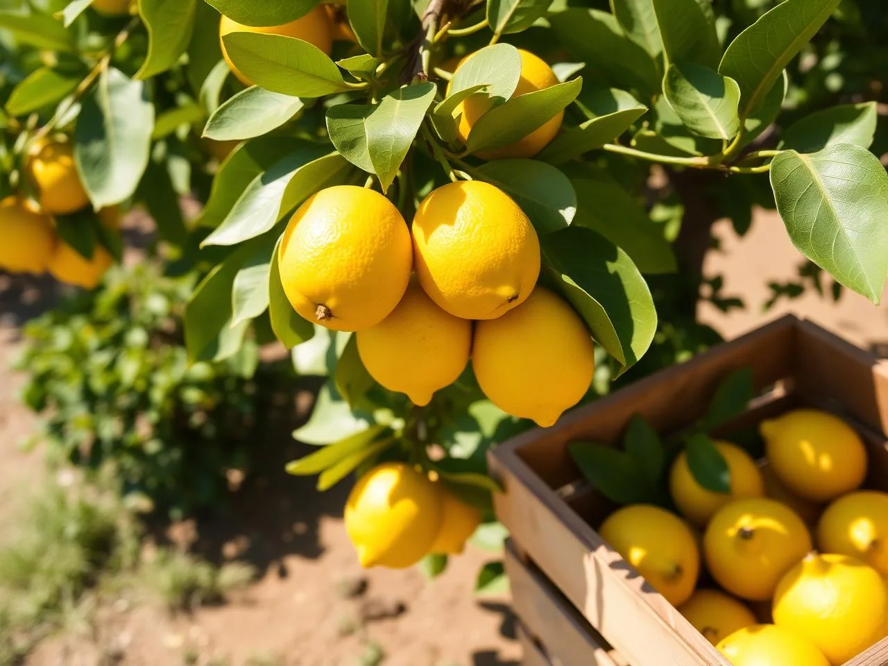 Limone dell'Etna IGP Femminello coltivato sui versanti dell'Etna
