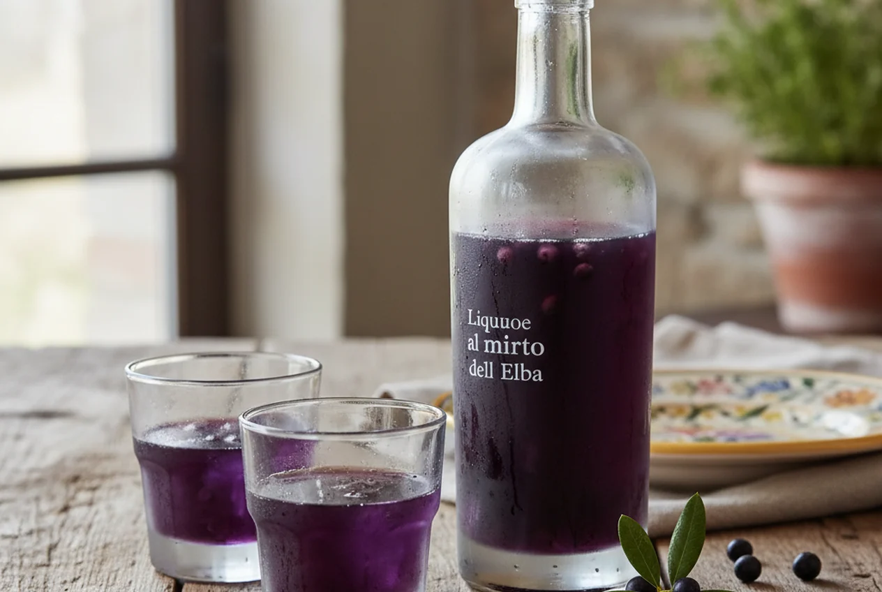 Liquore al mirto dell'Elba