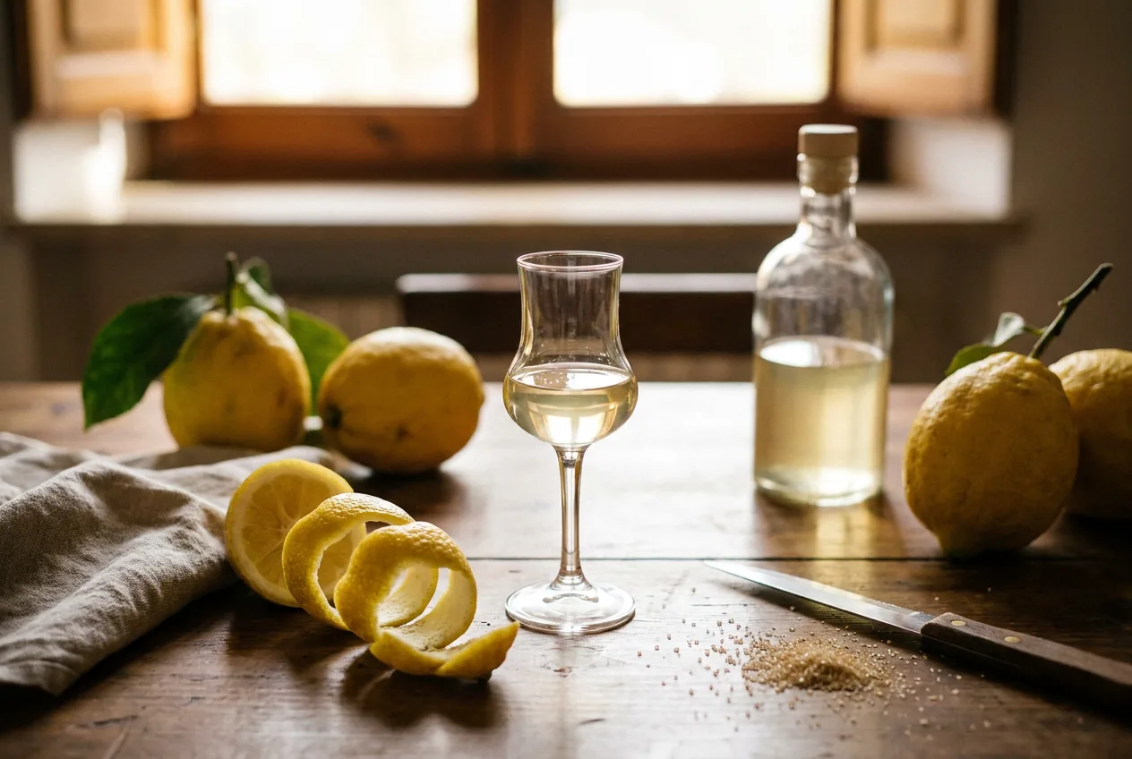 Liquore di cedro della Riviera